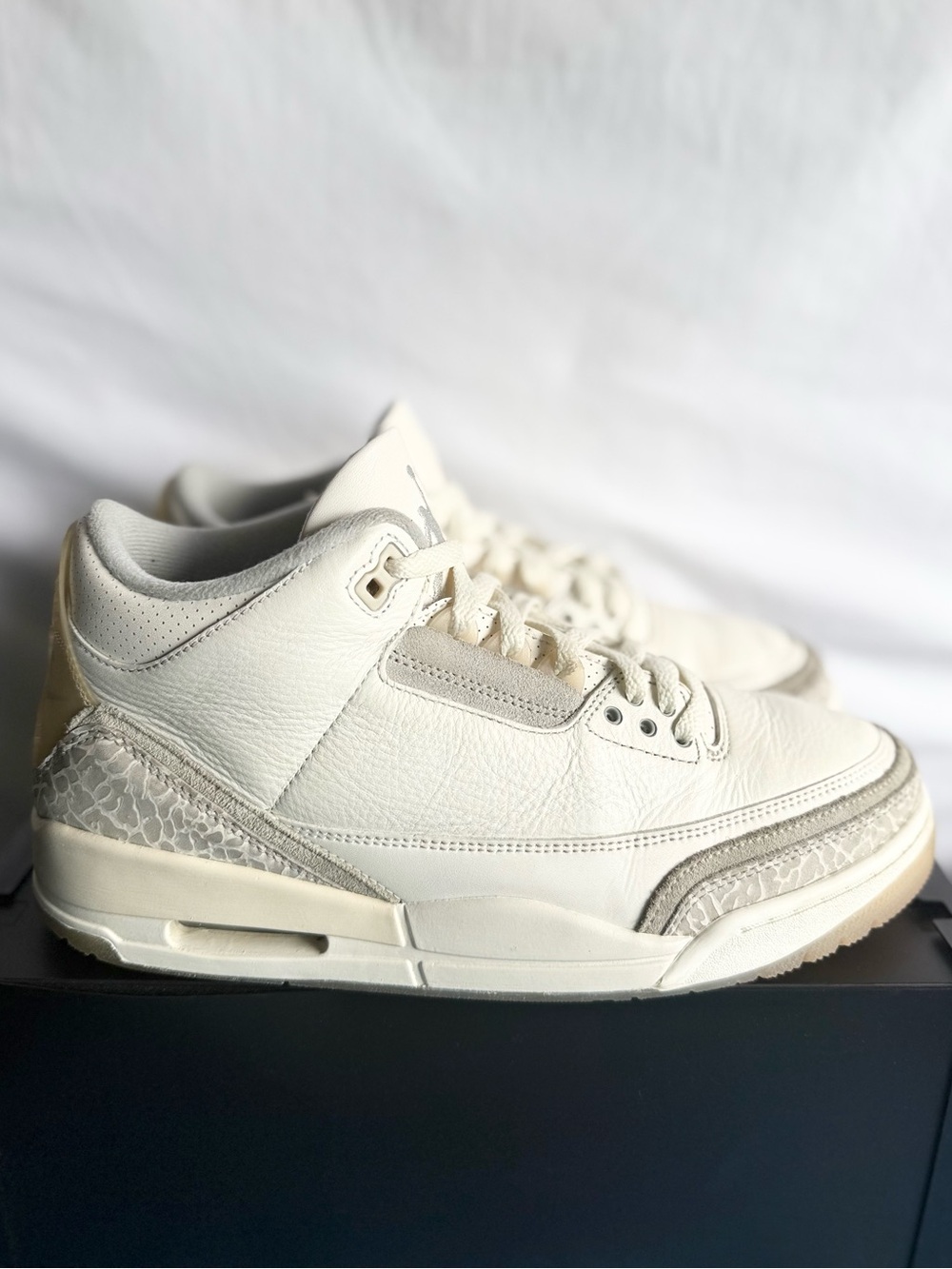 AUTHENTIC Jordan 3 Retro SE Craft Ivory Size 10 FJ9479-100 2023 PRE-OWNED
